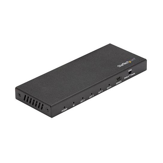 Splitter HDMI StarTech.com ST124HD202, 1 hyrje HDMI në 4 dalje HDMI, HDMI 2.0, 4K 60Hz, HDR, Audio 7.1 - Zezë - 3