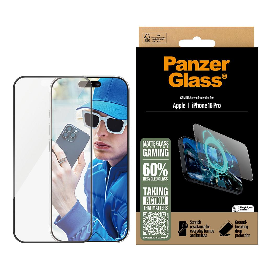 Mbrojtës Ekrani PanzerGlass Gaming për iPhone 16 Pro / Ultra-Wide Fit - 2