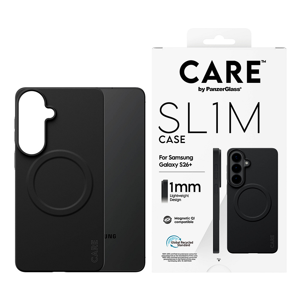 Aksesorë për telefon PanzerGlass CARE / SL1M Case / Samsung Galaxy S26+- Zezë - 2