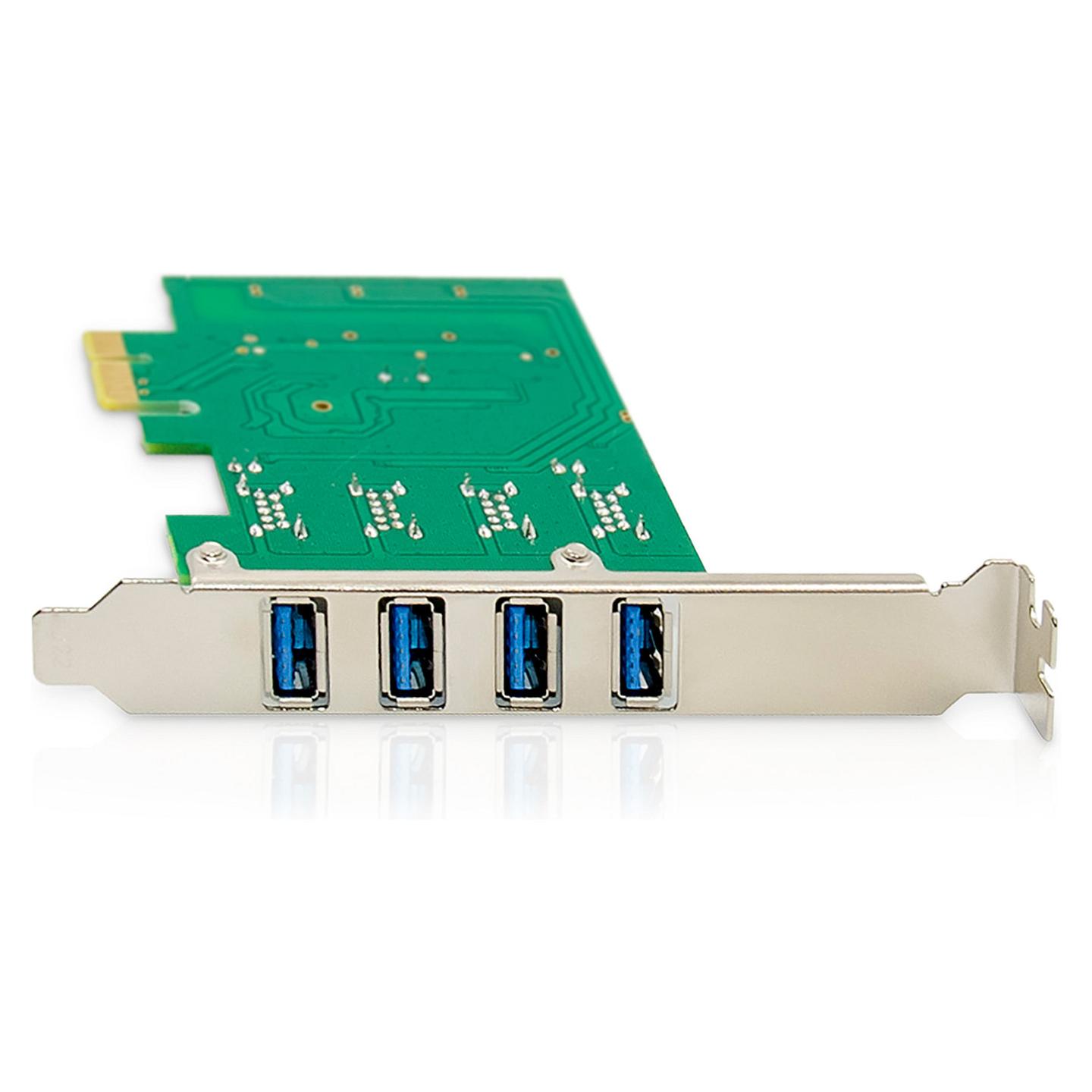Kartë Zgjerimi DIGITUS DS-30226, PCI Express 2.0, 4x USB-A 3.0, 5Gbps, VIA VL805, Low Profile - 5