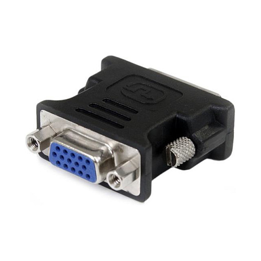 Kabllo DVI StarTech.com DVIVGAMFBK / DVI-I në VGA / Mashkull në Femër - Zezë - 2
