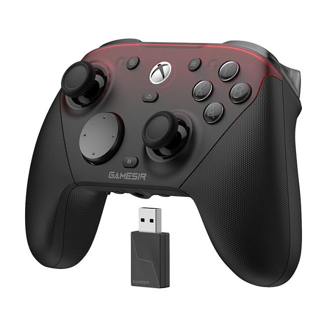 Kontroller për PC / Xbox GameSir G7 Pro / Wireless + Wired / TMR / Hall Effect / 1000Hz – Zezë/Kuqe - 6
