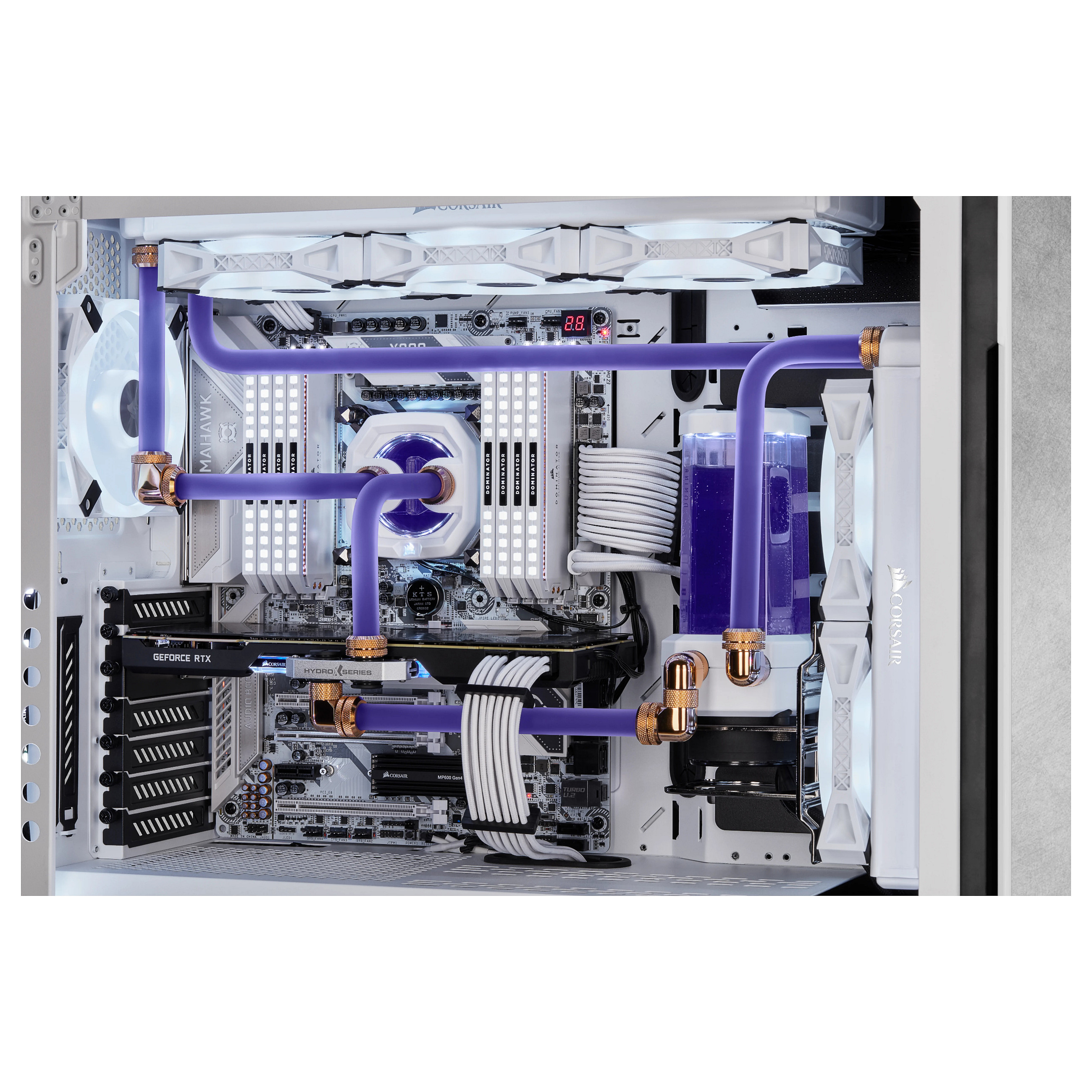 Aksesor për Ftohës Corsair Hydro X Series XT Hardline Tubing / PMMA / 14mm OD / 3×1m / Transparent / Custom Watercooling - 5