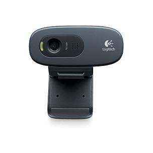 Webcam Logitech HD C270, HD 720p, 1280x720, 30fps, Fiks Fokus, USB 2.0, Mikrofon i Integruar - Zezë/Hiri - 9