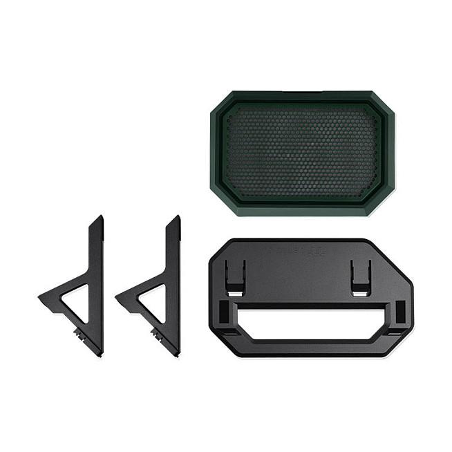 Mbajtëse për Kasë Thermaltake The Tower 600 Chassis Stand Kit, Vendosje Horizontale, Filtër Kundër Pluhurit - Gjelbër