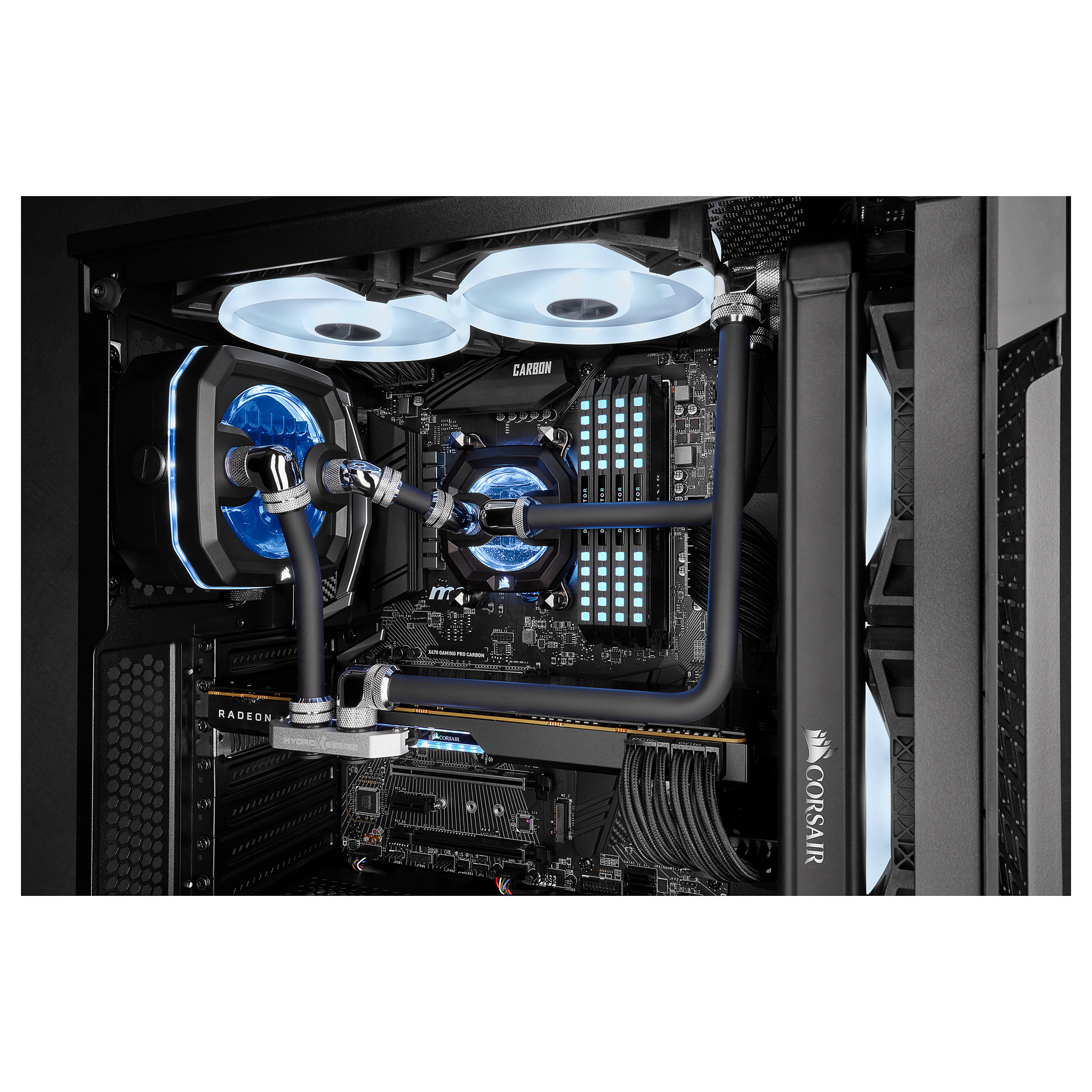 Aksesor për Ftohës Corsair Hydro X Series XT Hardline Tubing / PMMA / 14mm OD / 10mm ID / 3×1m / Satin Black / Custom Watercooling - 6