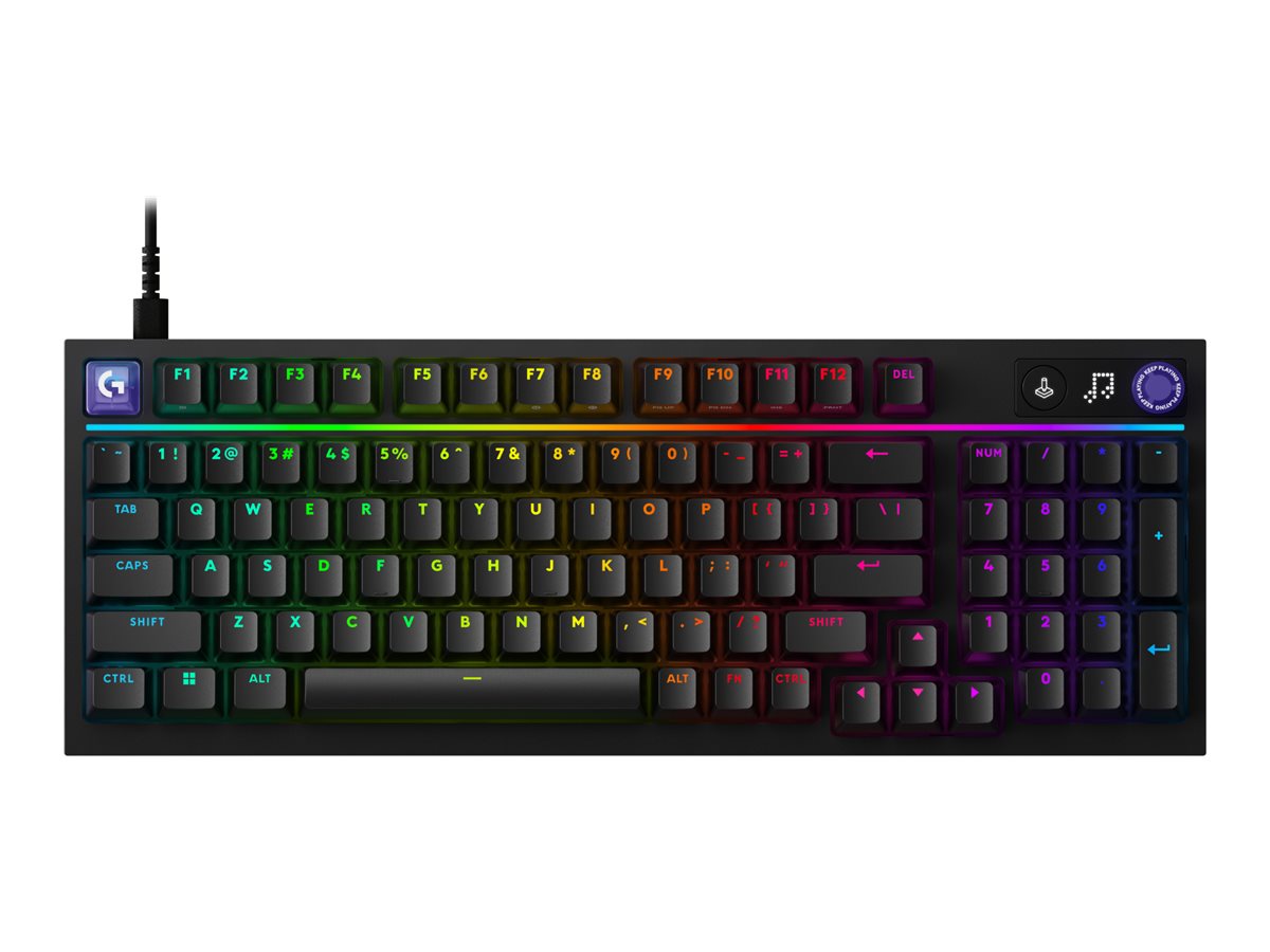 Tastierë Gaming Logitech G316 X 98 / Wired / Mekanike / 98% / Hot-Swappable / Linear / LIGHTSYNC RGB / USB-C – Zezë - 2