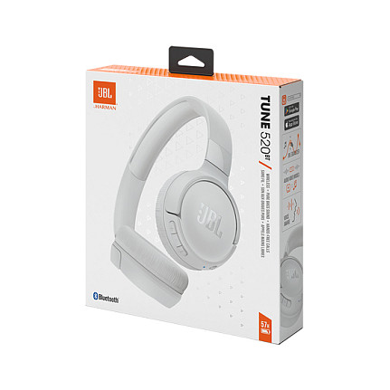 Kufje pa kabllo JBL Tune 520BT / Bluetooth / On-Ear / 20–20.000 Hz - Bardhë - 11