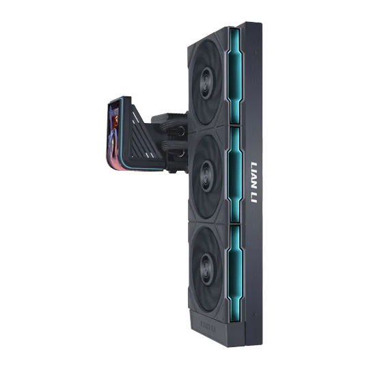 Ftohës për Procesor Lian Li HydroShift II OLED Curved 360TL / AIO / 360mm / 3x120mm / 200-2600RPM / 90.1CFM / OLED - Zezë - 3