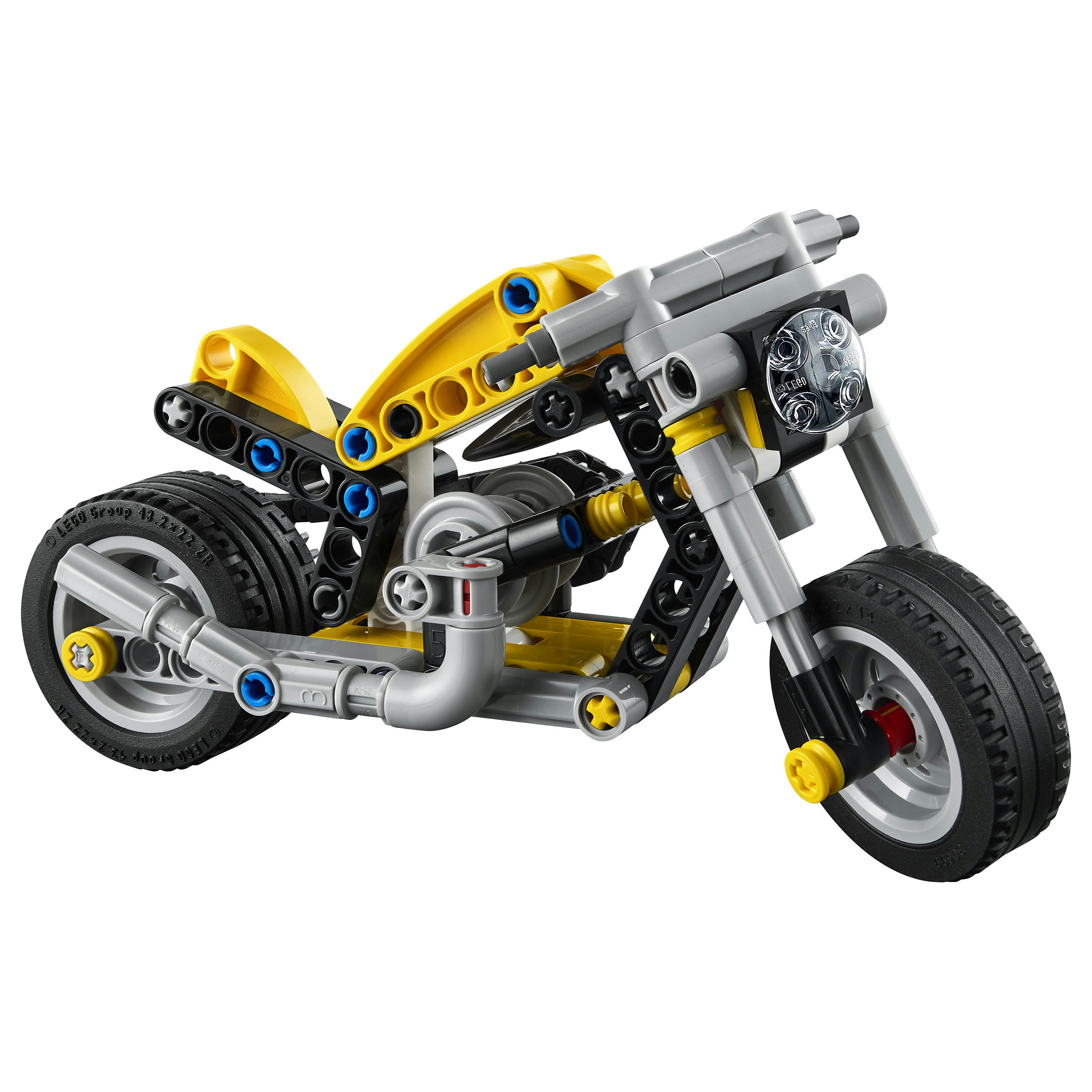 LEGO Technic Yellow Motorbike 42225 - 2