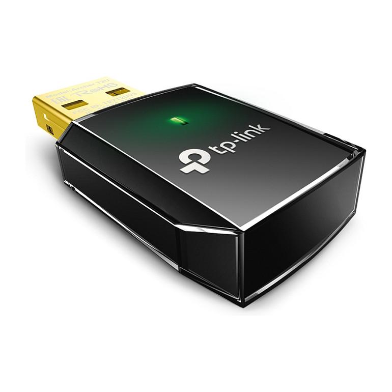 Adapter Rrjeti WLAN USB TP-Link Archer T2U / USB 2.0 / Dual Band 2.4GHz + 5GHz / 600Mbps / Wi-Fi 5 802.11ac - Zezë - 2
