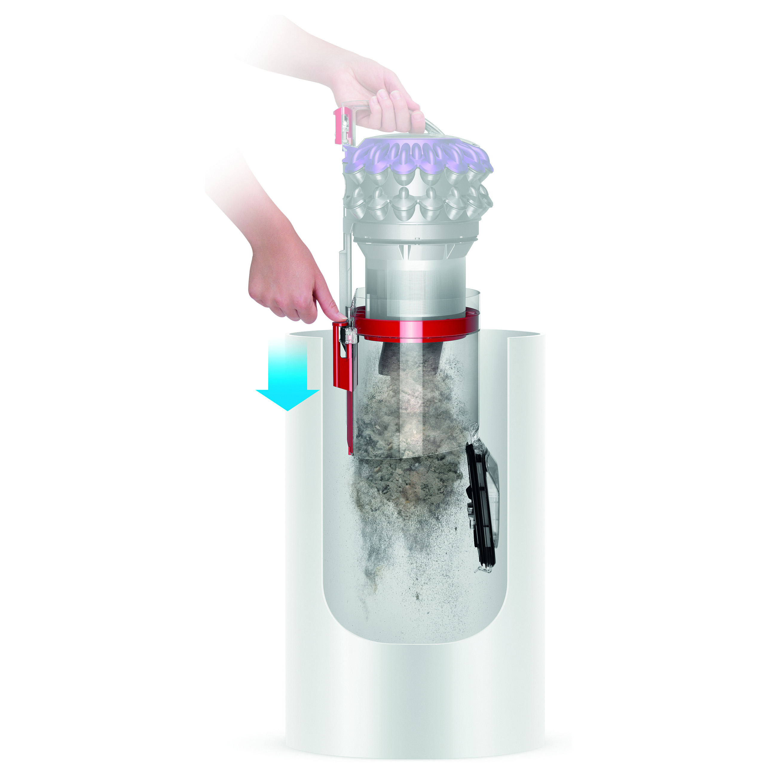 Fshesë me Vakum Dyson Big Ball Parquet 2 – Argjendtë/Vjollcë - 7