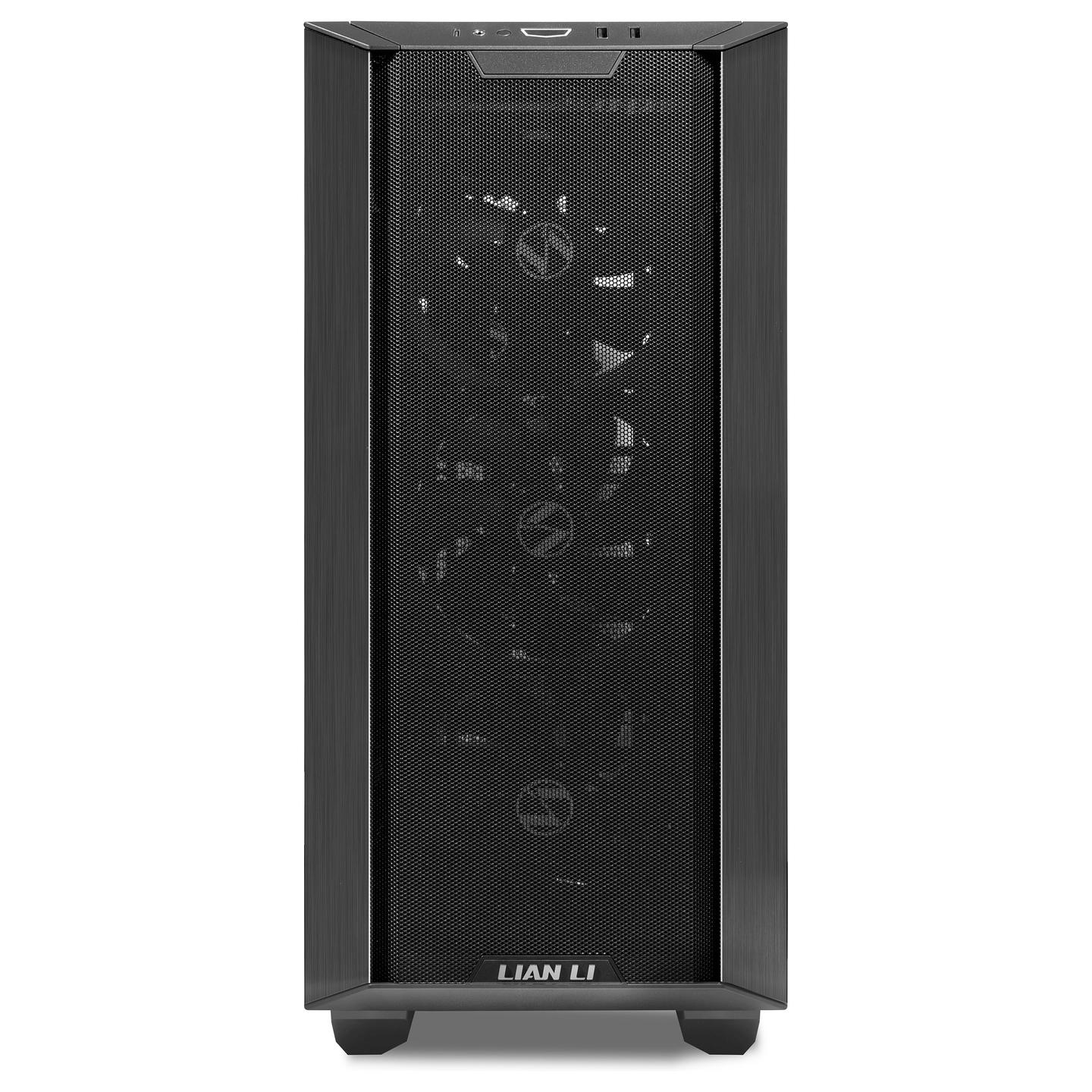 Kasë Lian Li LANCOOL III, Mid Tower, E-ATX, ATX, Micro-ATX, Mini-ITX, Tempered Glass - Zezë - 5