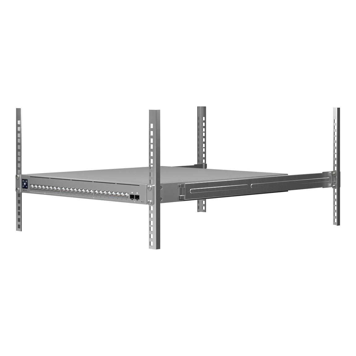 Switch Ubiquiti UniFi Pro XG 24, 16x 10GbE RJ45, 8x 2.5GbE RJ45, 2x SFP28 25Gbps, Layer 3, 460Gbps, Rack 1U - Hiri - 8