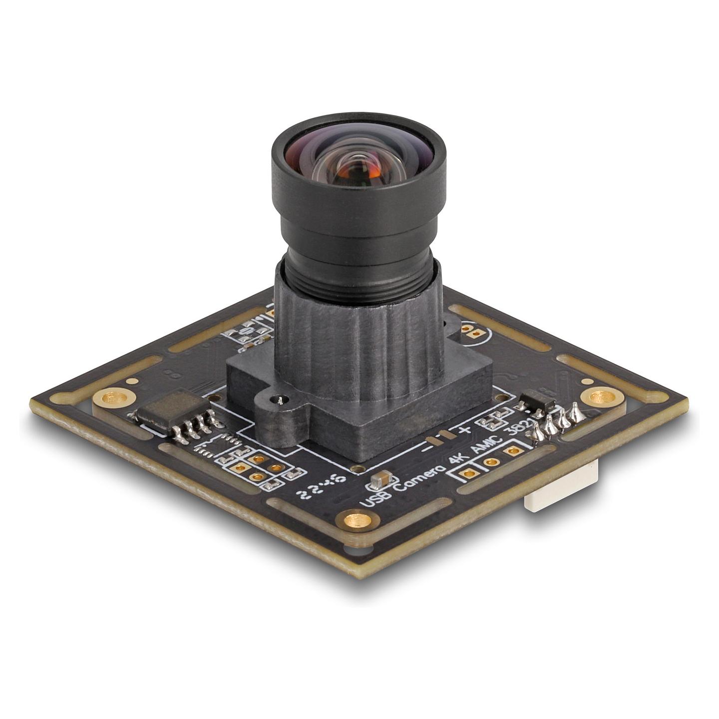 Webcam DeLOCK 12073 / 4K Ultra HD 3840x2160 / 8.3 MP / USB 2.0 / Sensor 1/2.8" - Zezë - 2