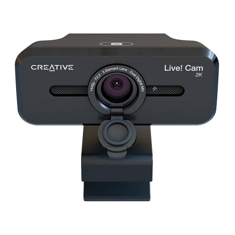 Webcam Creative Live! Cam Sync V3 / 73VF090000000 / 2K QHD / 5MP / 4x Zoom / 2x Mikrofon / USB 2.0 – Zezë - 2