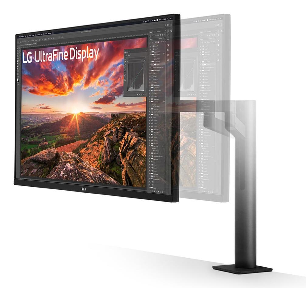 Monitor LG 32UN880K-B / 31.5" / UHD IPS / 60Hz / 5ms / HDMI+DisplayPort+USB-C - Zezë - 5