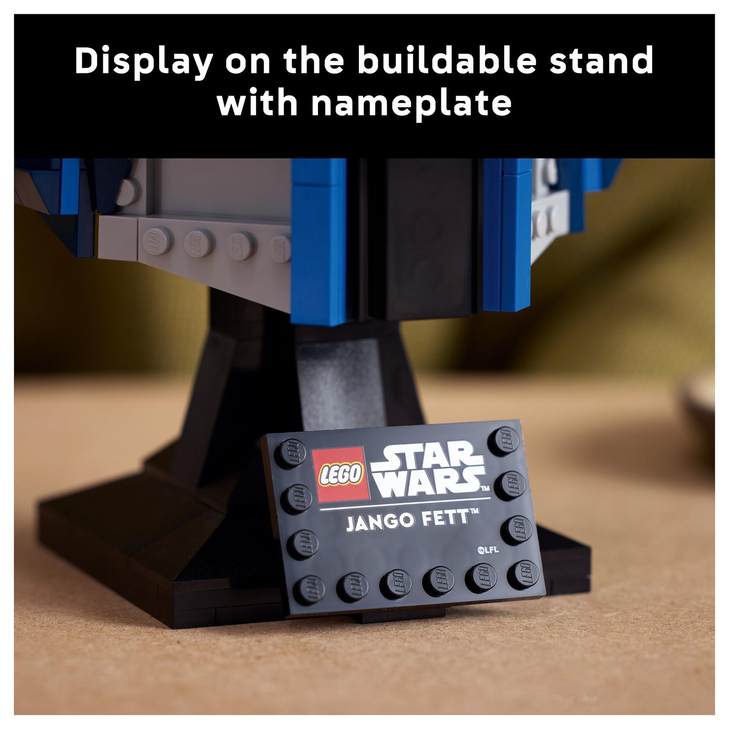 LEGO Star Wars Jango Fett Helmet 75408 - 36