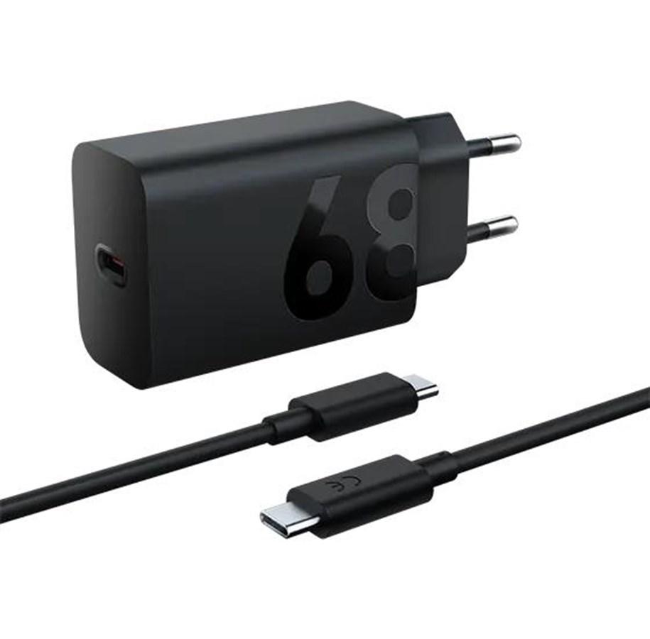 Adapter për Tablet Lenovo 68W USB-C Wall Charger / 68W / USB Type-C / AC - Zezë - 2