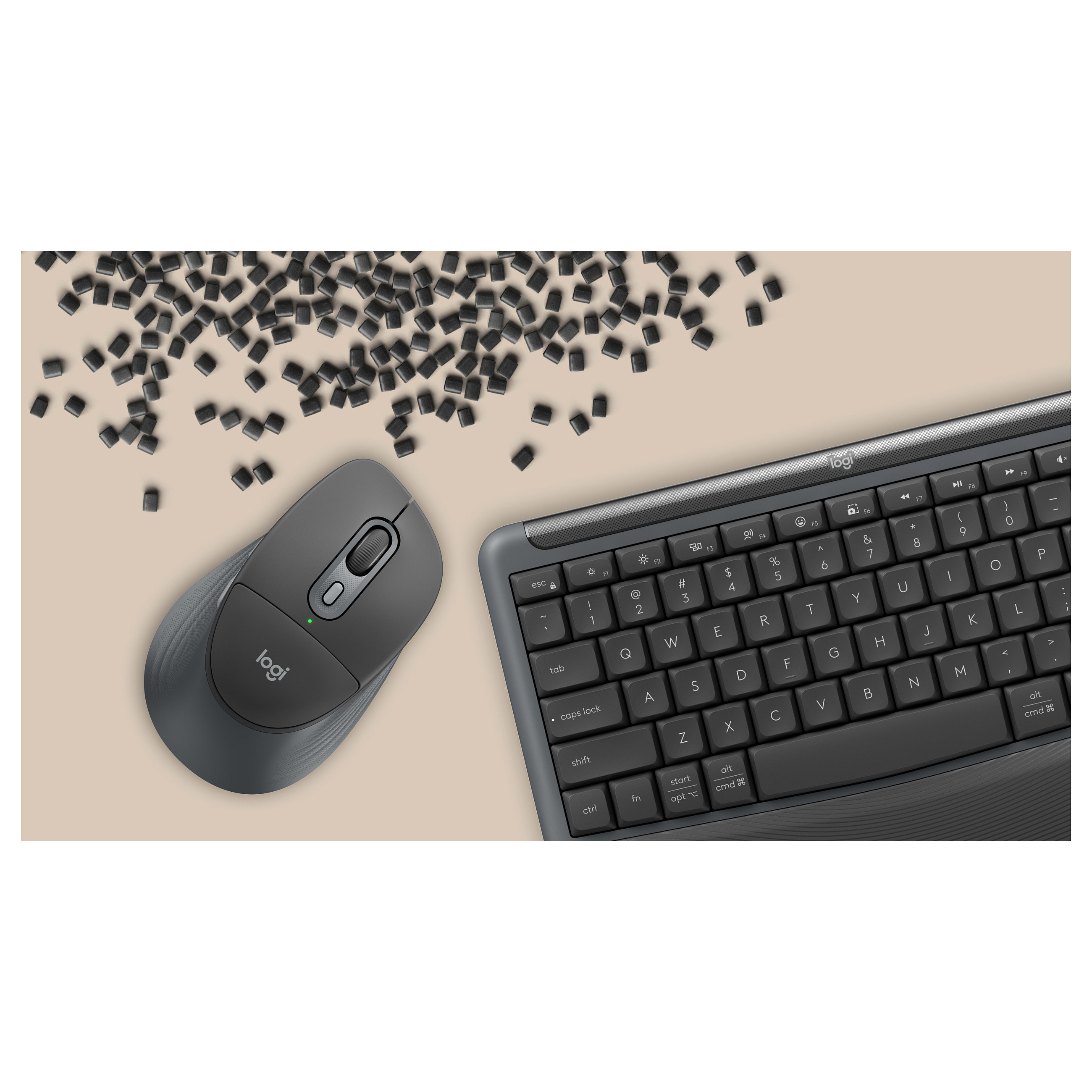 Combo (Tastierë&Maus) Logitech Signature Comfort Plus MK880 / Wireless / QWERTZ German / Bluetooth 5.2 + Logi Bolt - Hiri - 7