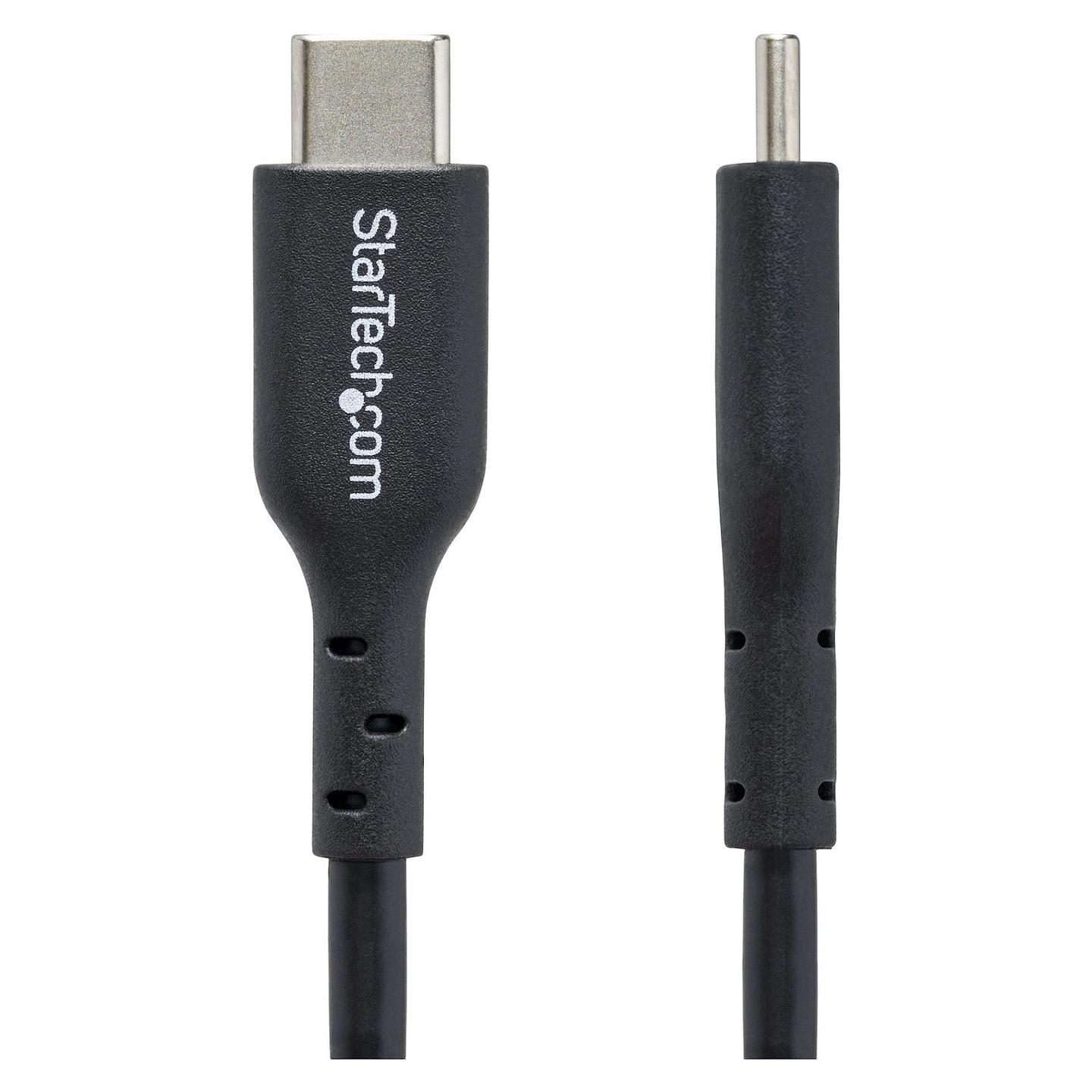 Kabllo USB StarTech.com USB2CC1MNC2PK / USB-C në USB-C / USB 2.0 / 60W / 1m / 2 copë - Zezë - 2