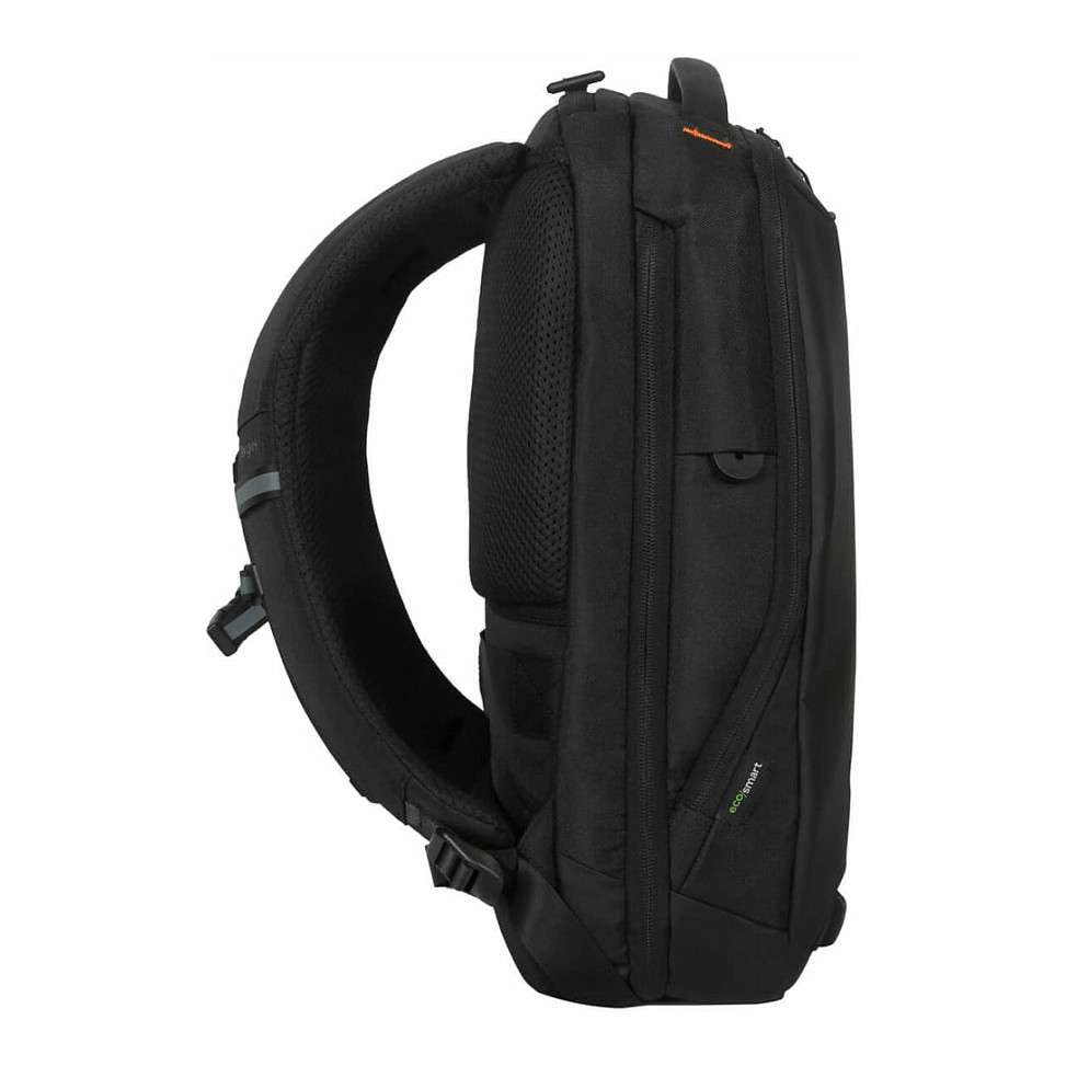 Çantë për laptop Targus Commuter EcoSmart TBB652GL / Backpack / 16" / 16-20 L / Recycled Polyester / Padded Laptop Compartment / USB-C Charging Port - Zezë - 2