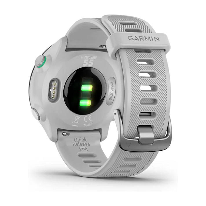 Orë e mençur Garmin Forerunner 55 / 42mm / MIP 1.04" / GPS / Bluetooth / ANT+ / 5 ATM / 14 Ditë Bateri - Bardhë - 8