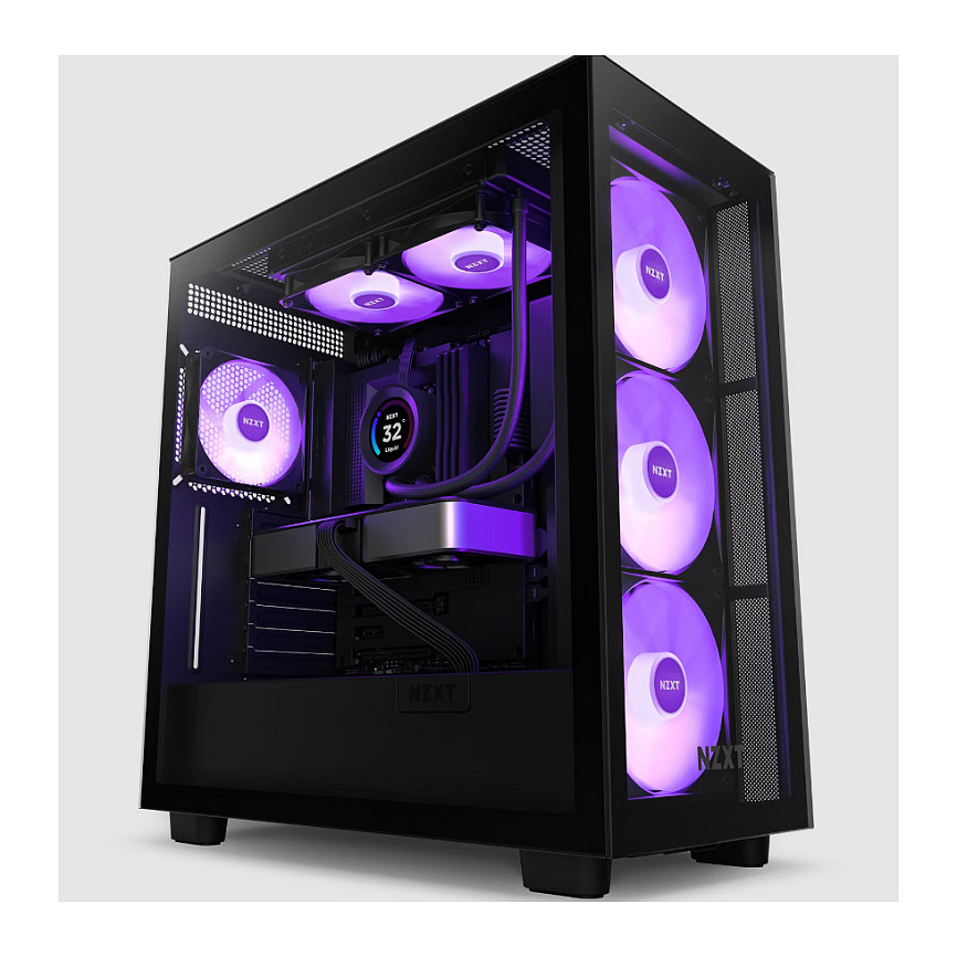 Ftohës për Procesor NZXT Kraken Elite 240 RGB / 240mm / AIO / RGB / LCD - Zezë - 6