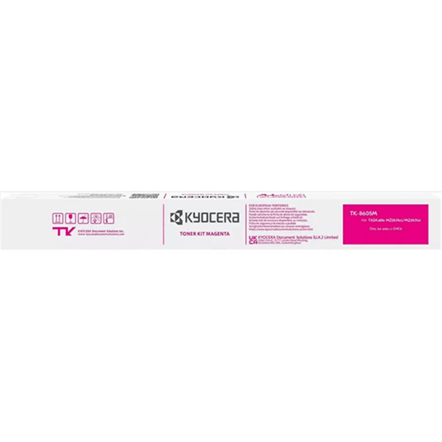 Toner Kyocera TK-8605M / 1T0C2MBNL1 / 20.000 faqe – Rozë