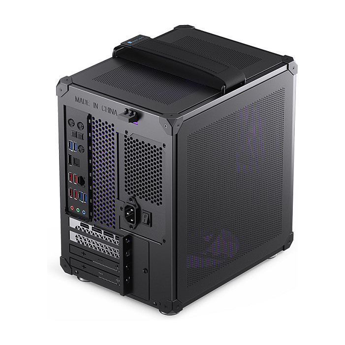 Kasë PC JONSBO C6 Handle / Mini Tower / Micro-ATX / Mini-ITX / Mesh - Zezë - 20