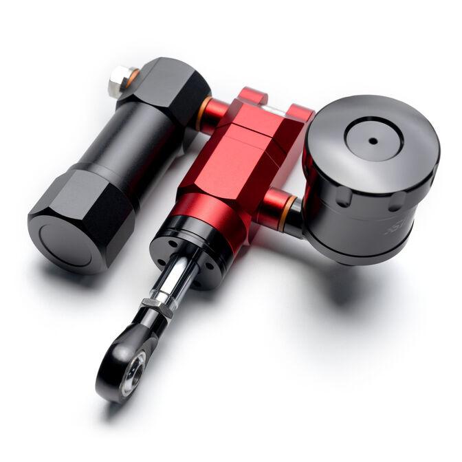 Aksesorë për Pedale Simagic P1000i P-HYSi / Sistem Hidraulik për Frenën / Inverted / Load Cell 100 kg / S443 - Zezë/Kuqe