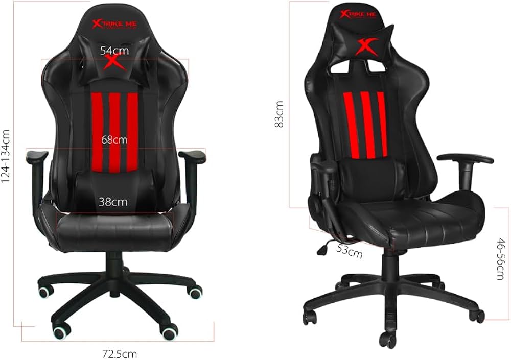 Karrige Gaming XTRIKE ME GC-905 BK / 360° / 180° / Gaz-Lift 100mm – Zezë - 2