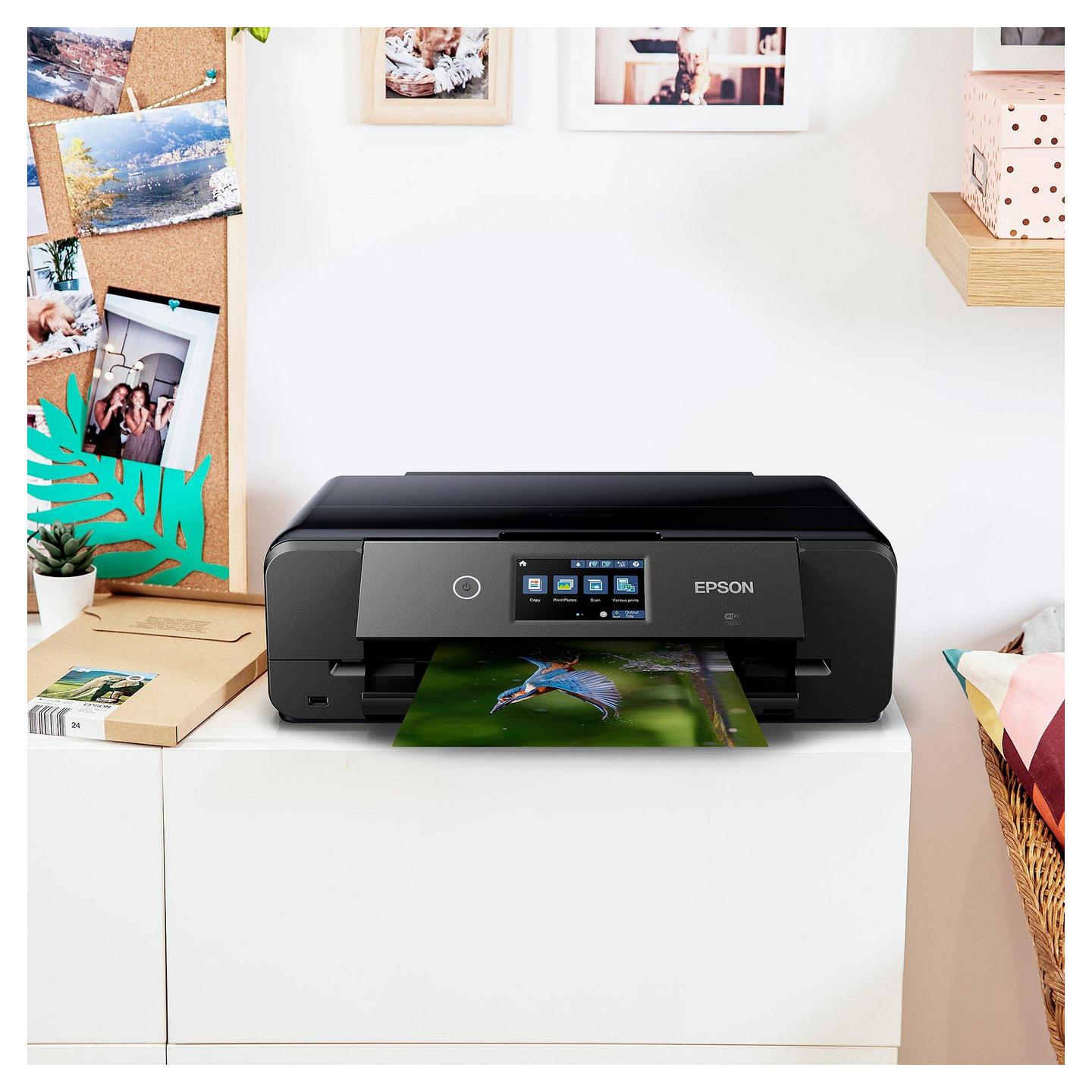 Printer Multifunksional Epson Expression Photo XP-980, A4, A3 për printim, Inkjet, Wi-Fi, Printim, Skanim, Kopjim - Zezë - 2
