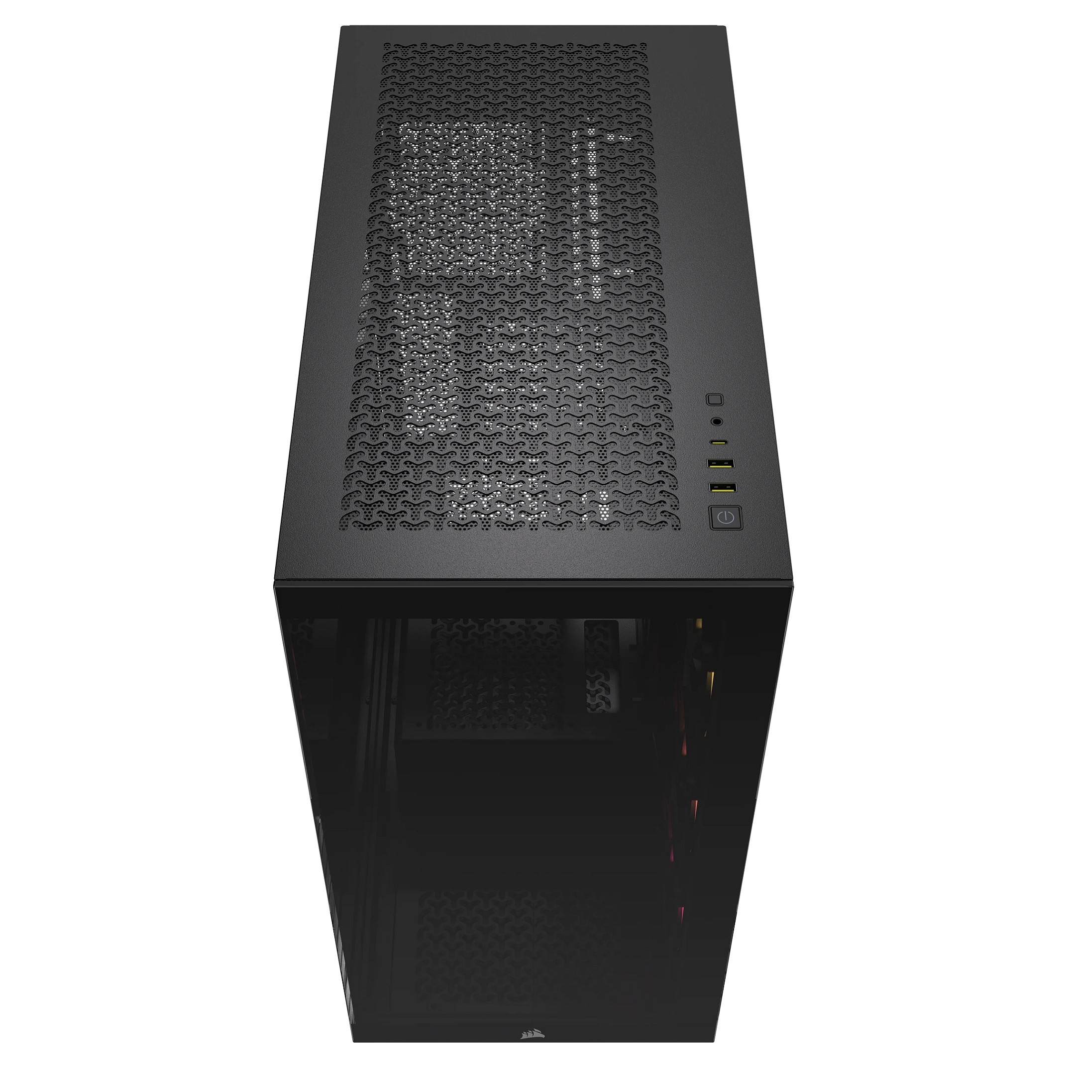 Kasë PC Corsair iCUE LINK 3500X RGB / Mid Tower / ATX / 3x 120mm RGB Fan / Tempered Glass - Zezë - 2