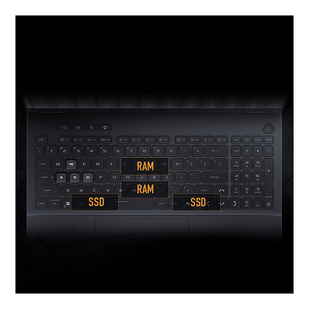 Laptop Gaming ASUS TUF Gaming F16 FX608JMI-TU290W / i7-14650HX / 16GB DDR5 / 1TB / 16" WUXGA IPS 144Hz / RTX 5060 8GB - Hiri - 14