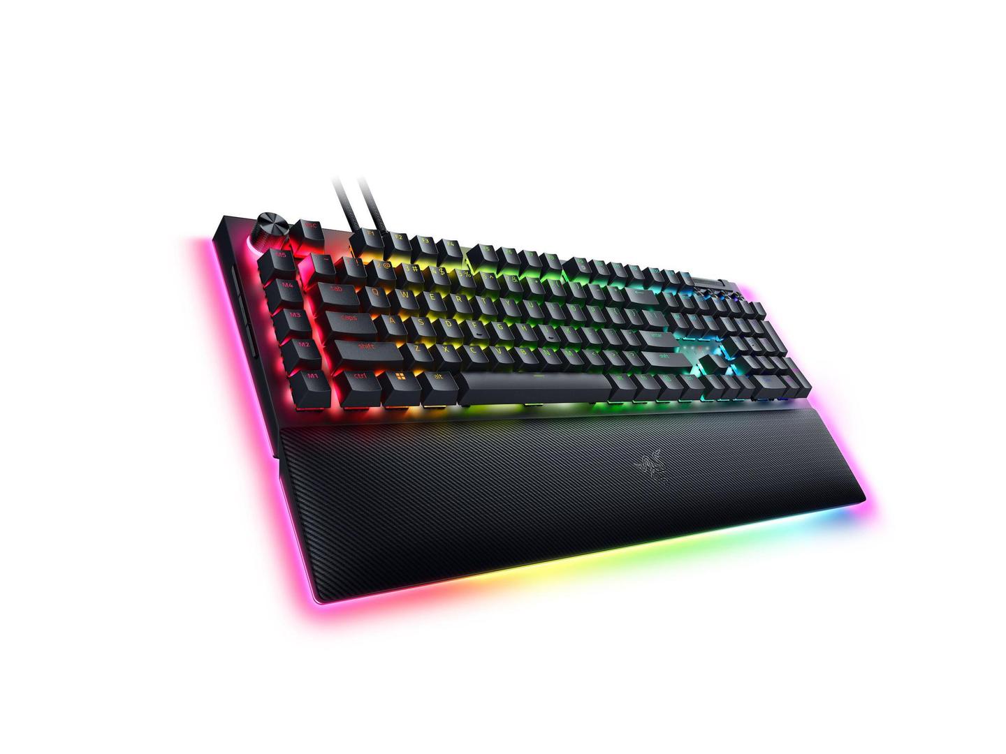 Tastierë Gaming Razer BlackWidow V4 Pro / Mekanike / Wired / Full-Size / Razer Green / 8000 Hz / RGB – Zezë - 2