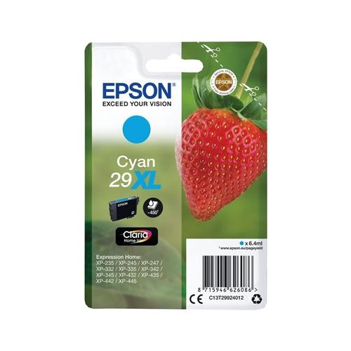 INK Epson 29XL / C13T29924012 / 6.4ml / 450 faqe – Blu