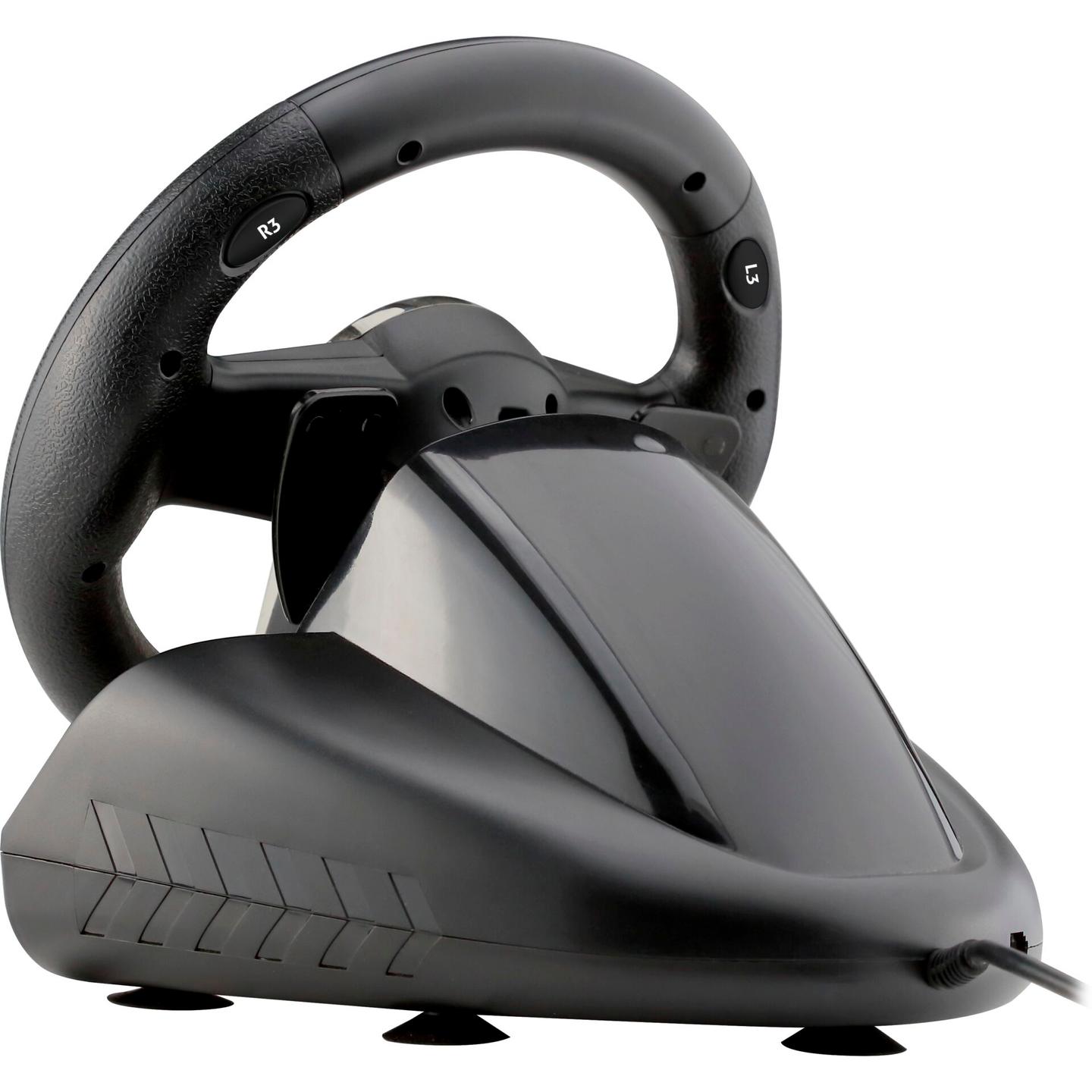 Set Timon dhe Pedale Gaming ready2gaming Nintendo Switch, Me Kabllo, 180°, 2 Pedale, Vibrim - Zezë - 3