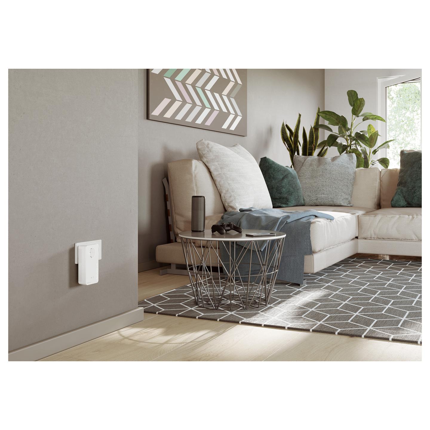Power-LAN devolo Magic 2 WiFi next Single, 2400Mbps, G.hn, Wi-Fi 5, 2× Gigabit Ethernet, 10/100/1000Mbps, Mesh, MIMO - Bardhë - 8