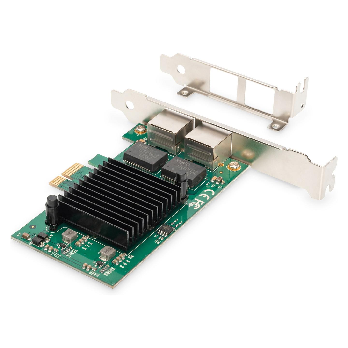 Digitus 2-Port Gigabit Ethernet PCI Express-Karte - 2