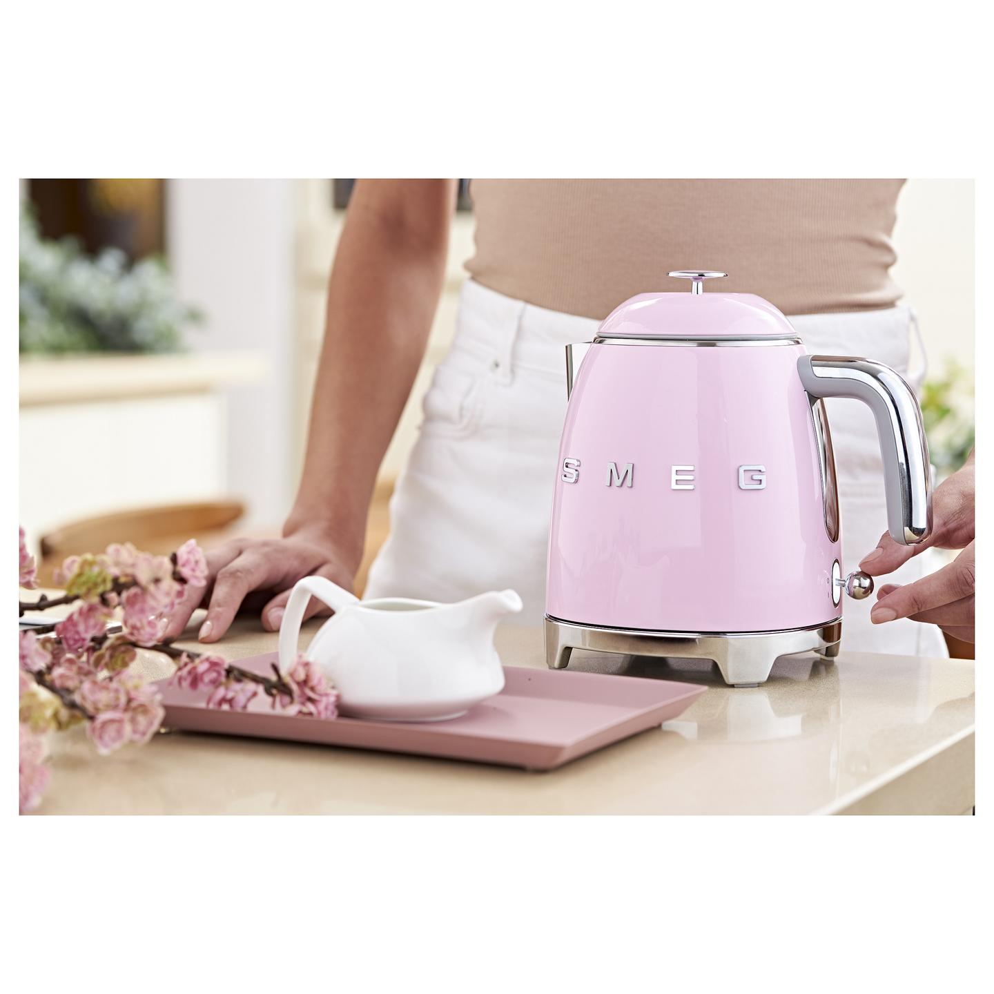 Çajnik Elektrik Smeg KLF05PKEU, 0.8L, 1400W, 360° – Rozë - 17