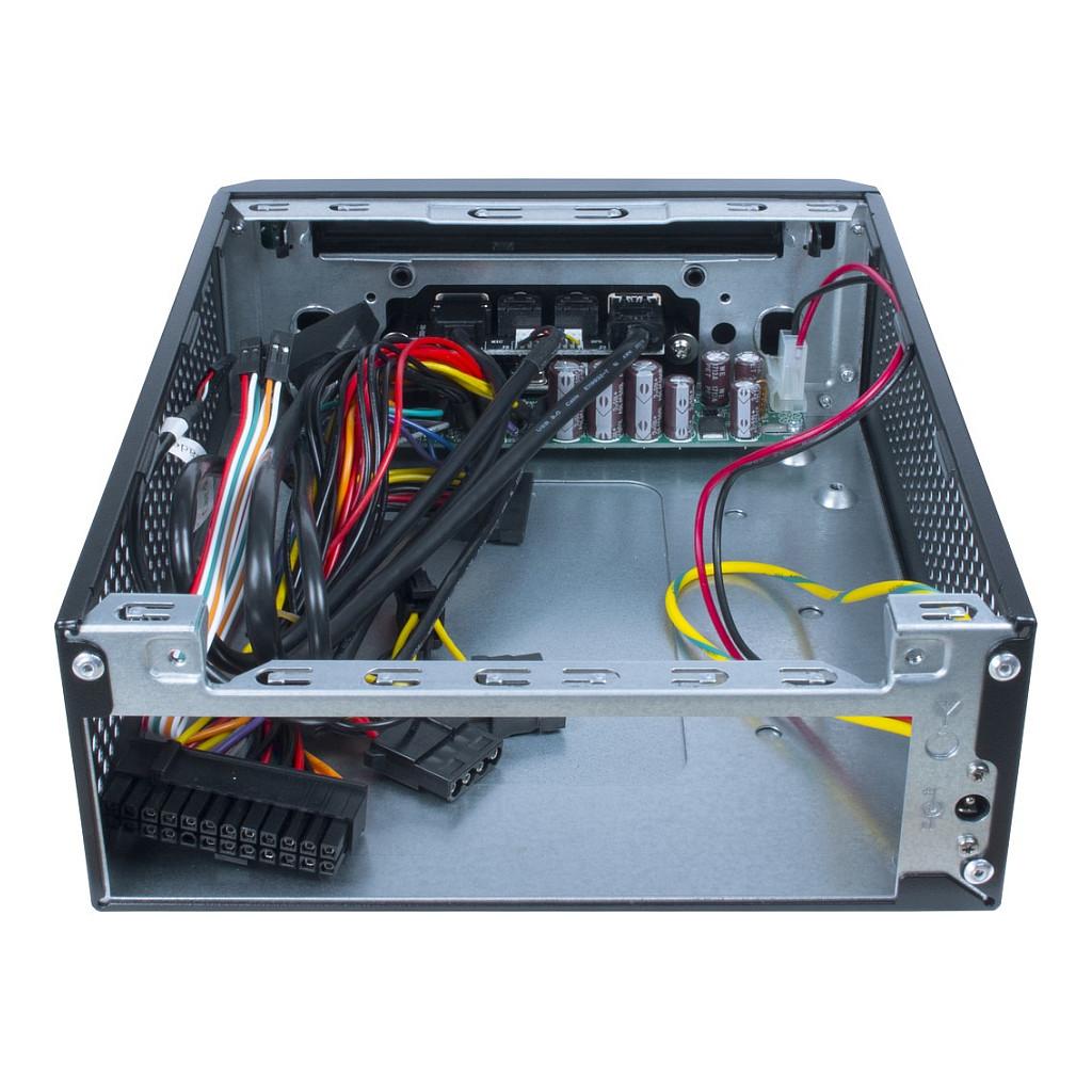 Kasë Inter-Tech MW-02 II, Mini-ITX, Mini-Tower, USB 3.0 Type-A, USB 3.0 Type-C, SDXC Card Reader - Zezë - 5