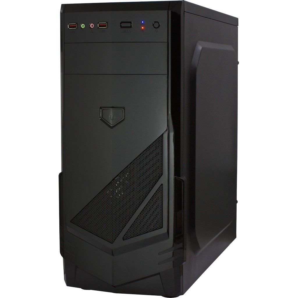 Kasë Inter-Tech B-30 / Midi Tower / ATX / 2x 120mm Fan / pa PSU - Zezë - 3