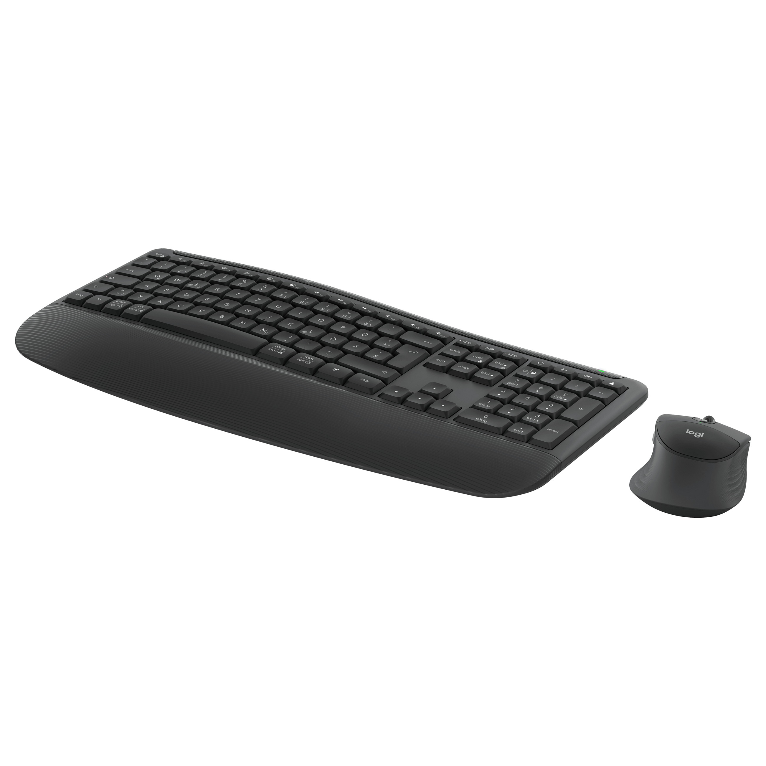 Combo (Tastierë&Maus) Logitech Signature Comfort Plus MK880 / Wireless / QWERTZ German / Bluetooth 5.2 + Logi Bolt - Hiri - 3