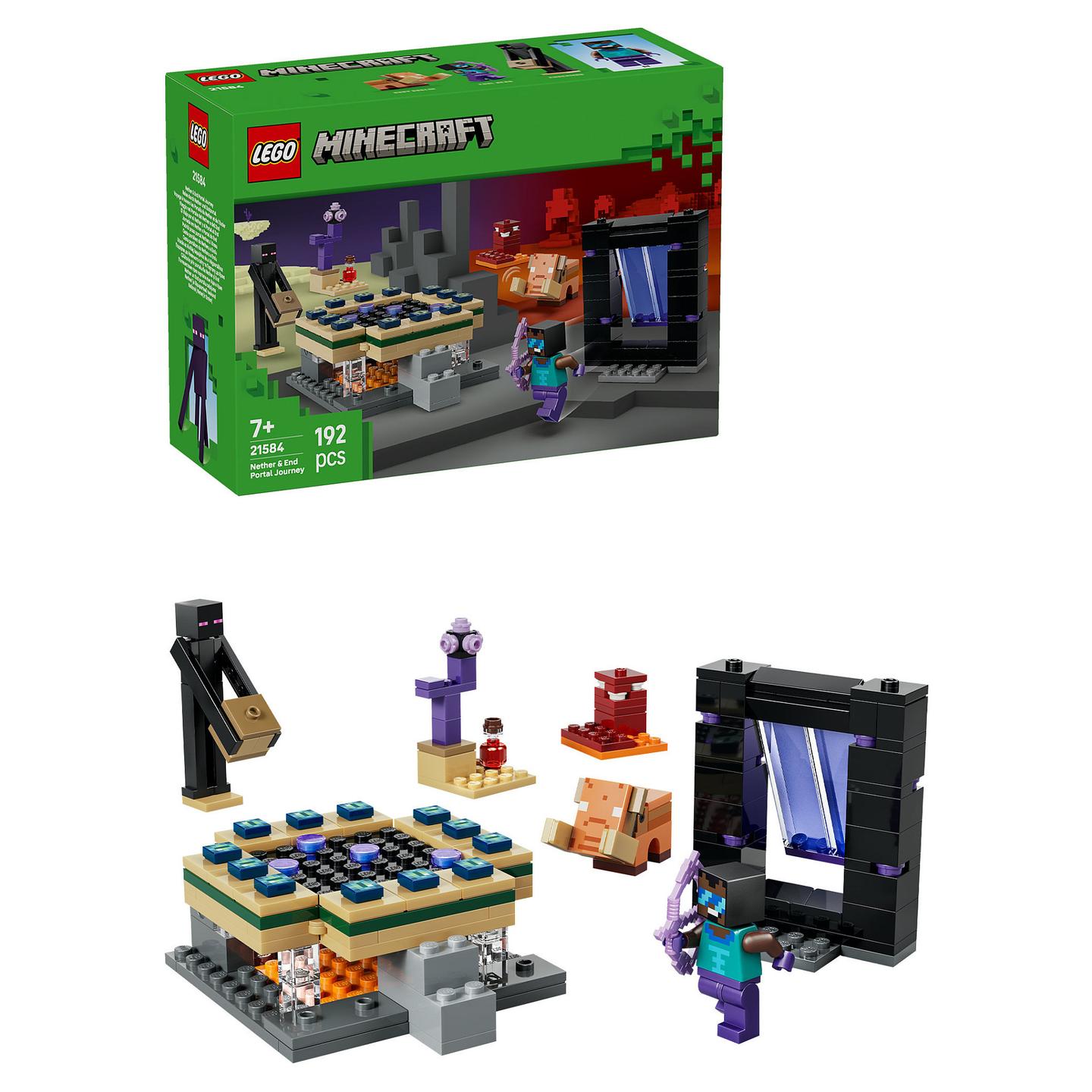 LEGO Minecraft Nether & End Portal Journey 21584 - 14