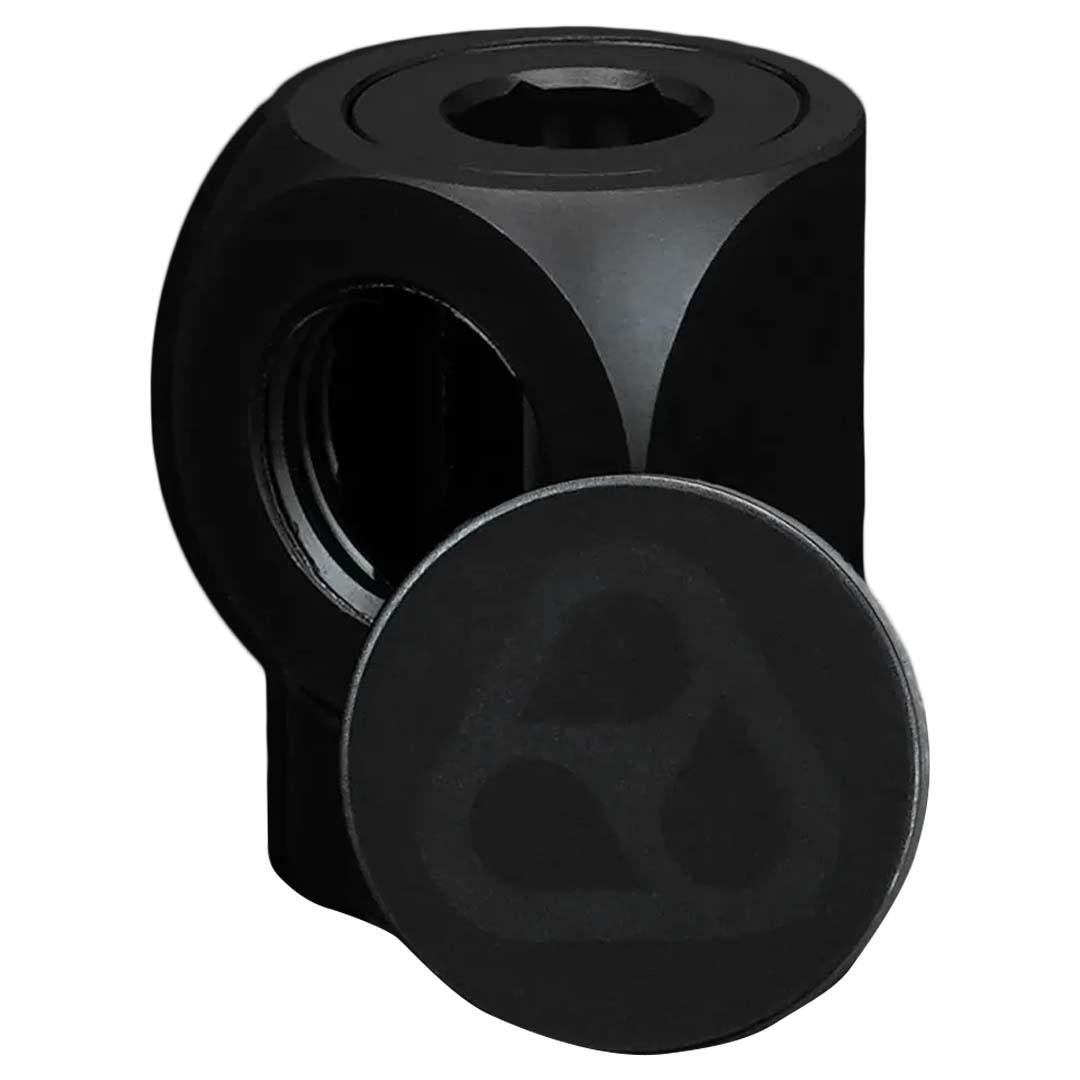 Aksesor për Ftohës Thermal Grizzly DeltaMate Rotary FF90 / G1/4" Femër-Femër / 90° / Custom Watercooling – Zezë