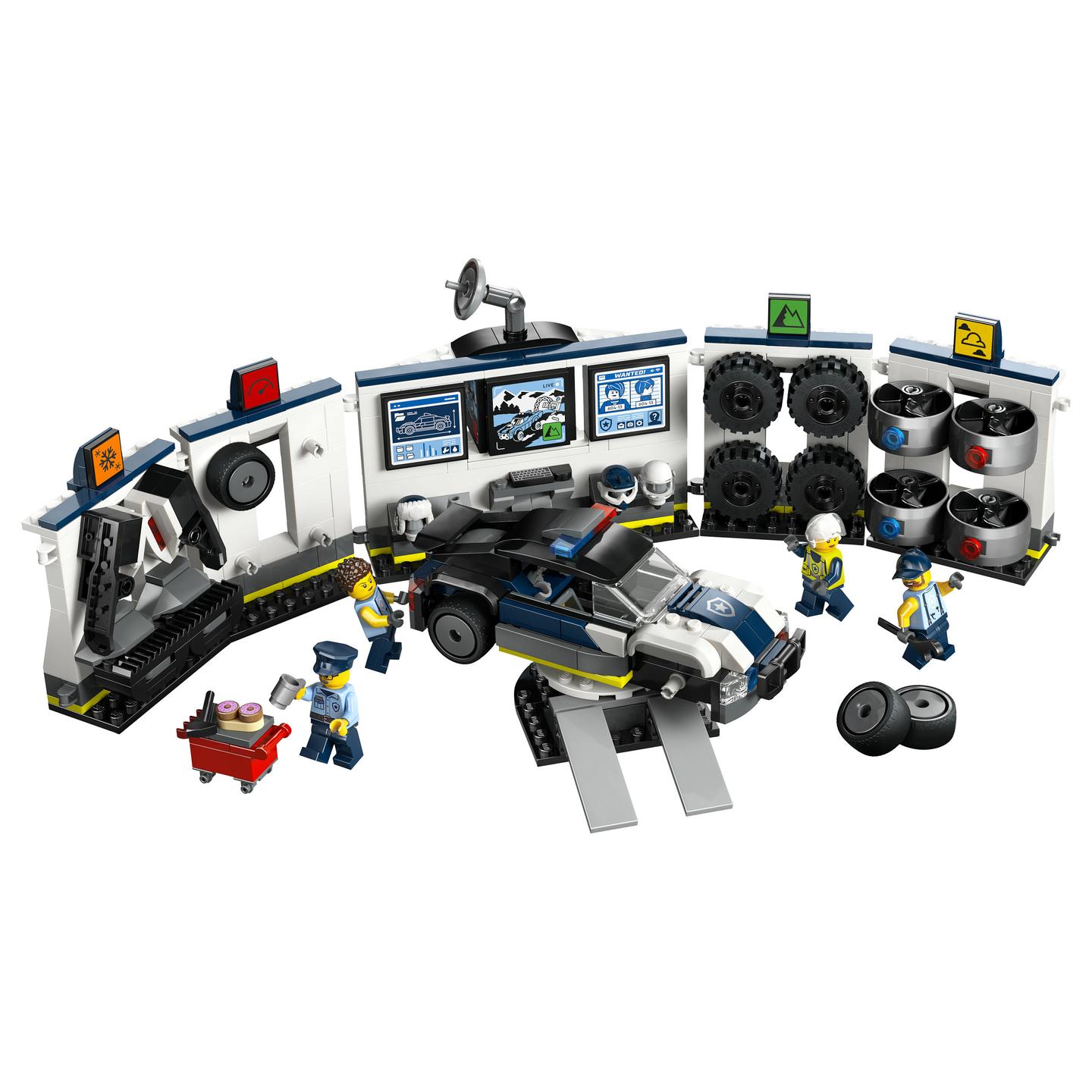 LEGO City Custom Police Car Garage 60457 - 2