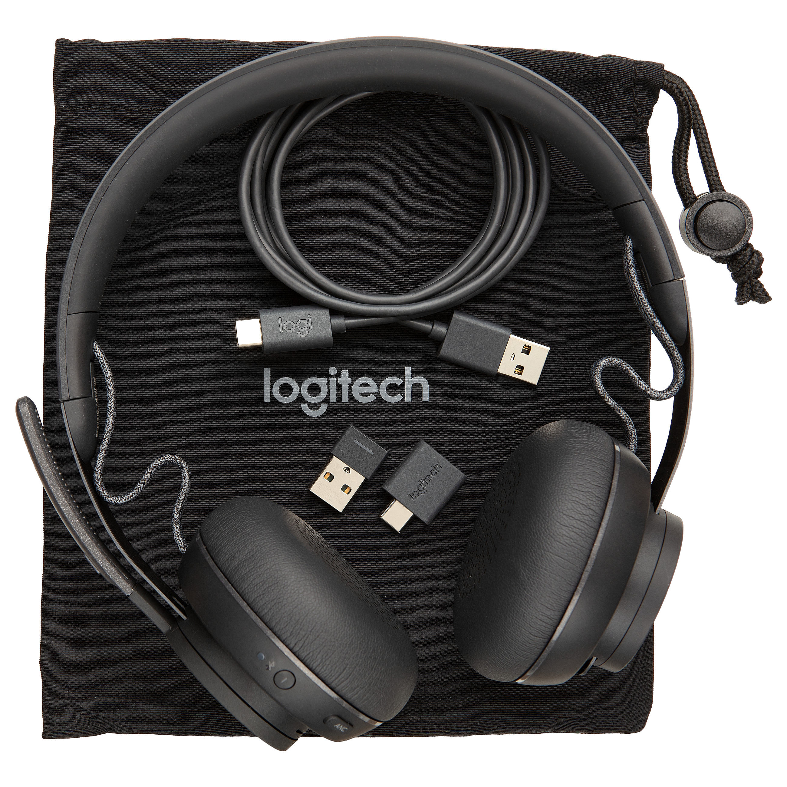 Kufje pa kabllo Logitech Zone Wireless / Bluetooth / Microsoft Teams / 30 m - Grafit - 6