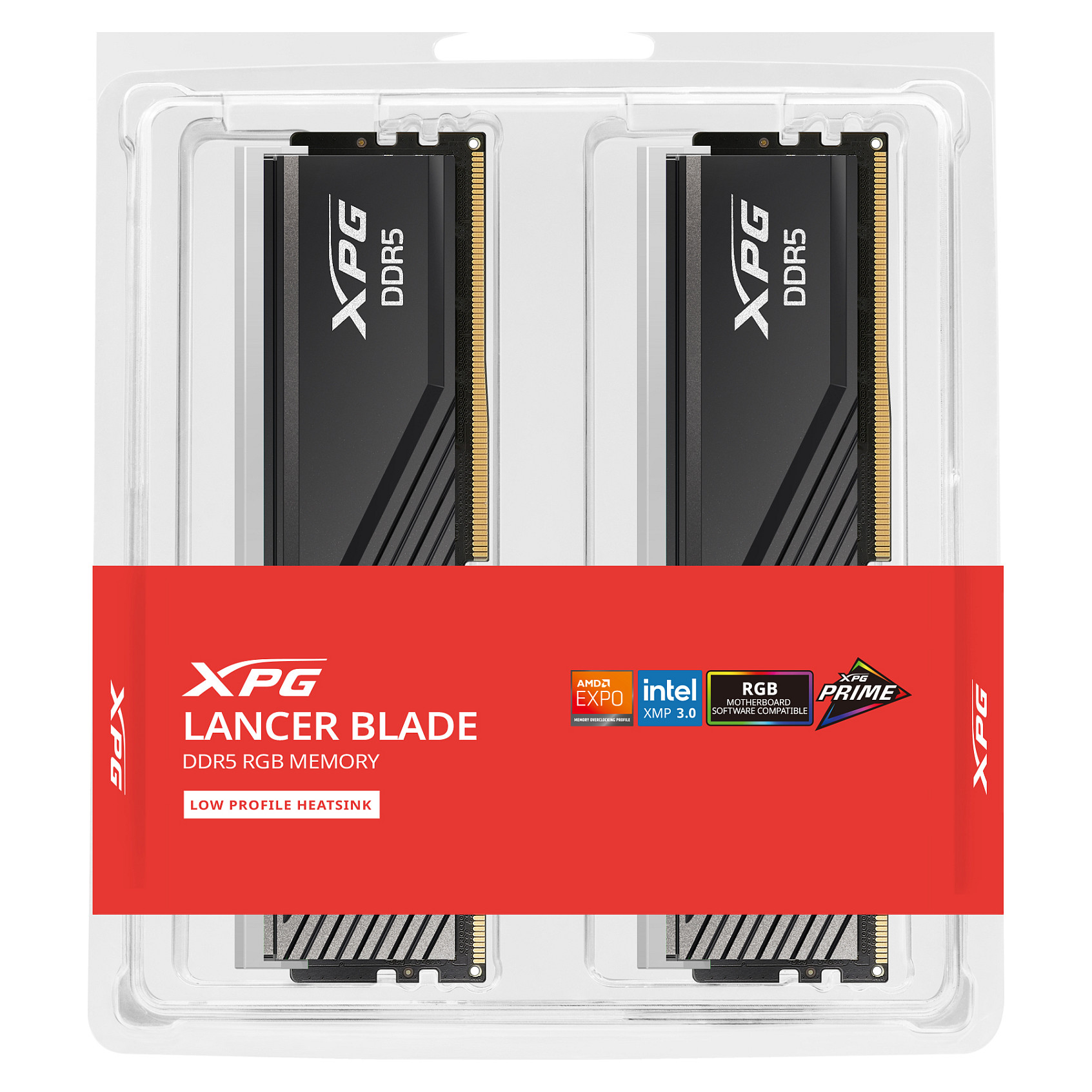 RAM Memorie DDR5 ADATA XPG / 48GB (2x24GB) / UDIMM / 6000MHz / CL30 / 288-pin / RGB - 7