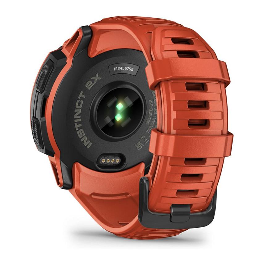Orë e Mençur Garmin Instinct 2X Solar, GPS Multi-Band, Karikim Solar, Fener LED, Garmin Pay, 10 ATM - Kuqe - 12
